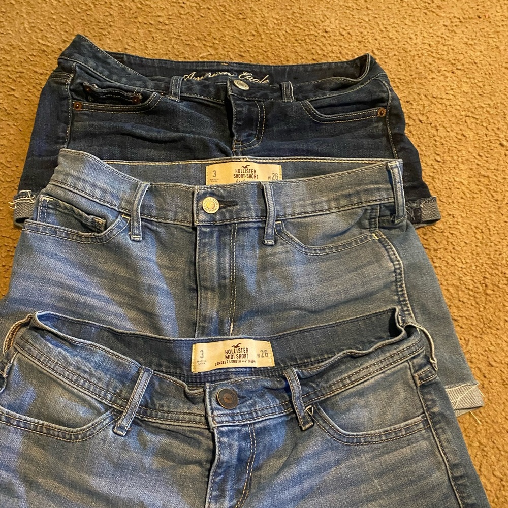 Hollister & American Eagle shorts!